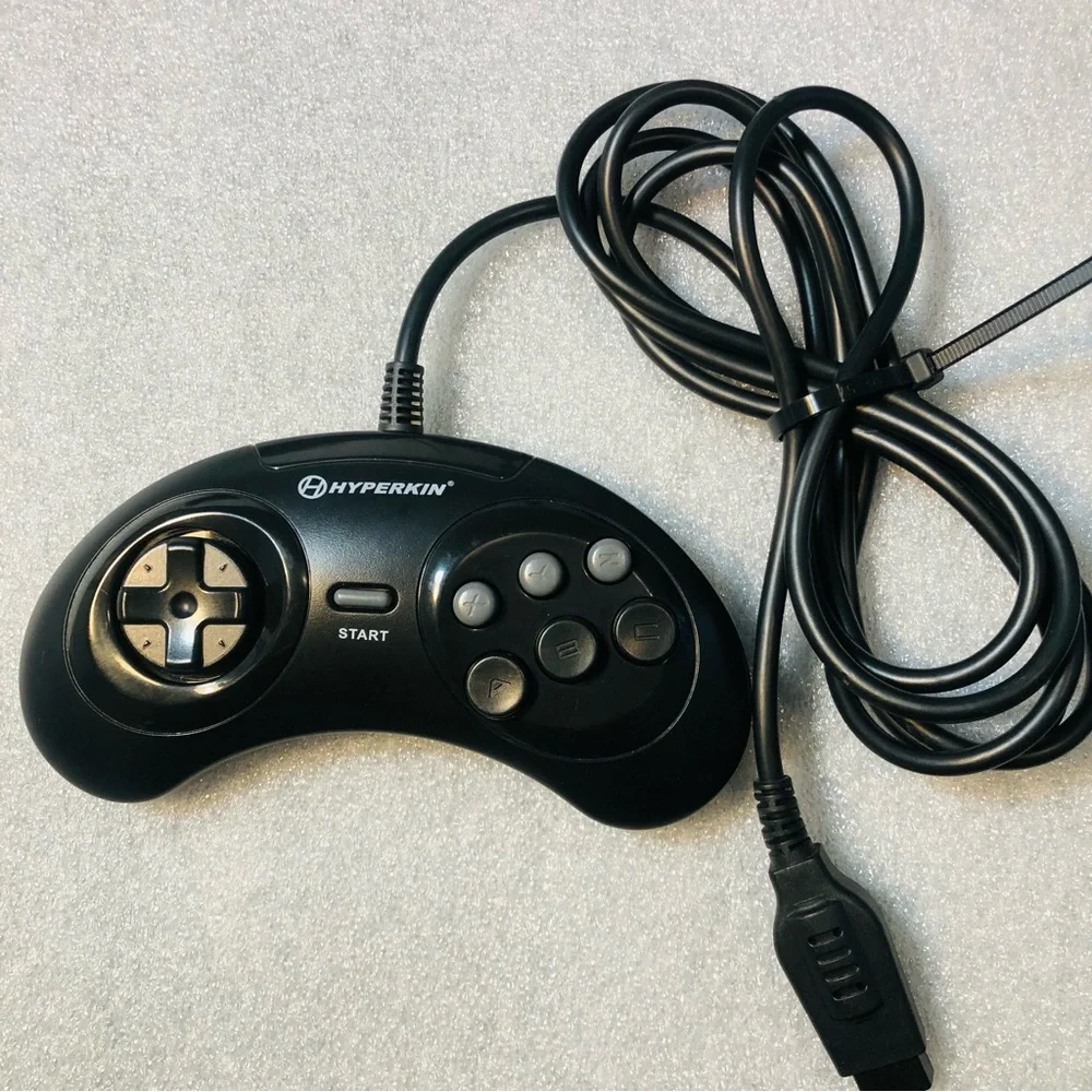SEGA Genesis MK-1601 16-Bit Home Console Bundle w/ Controller & OEM Cable 1 game